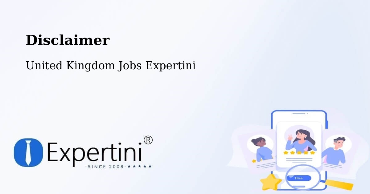Disclaimer – Headcorn - United Kingdom Jobs Expertini